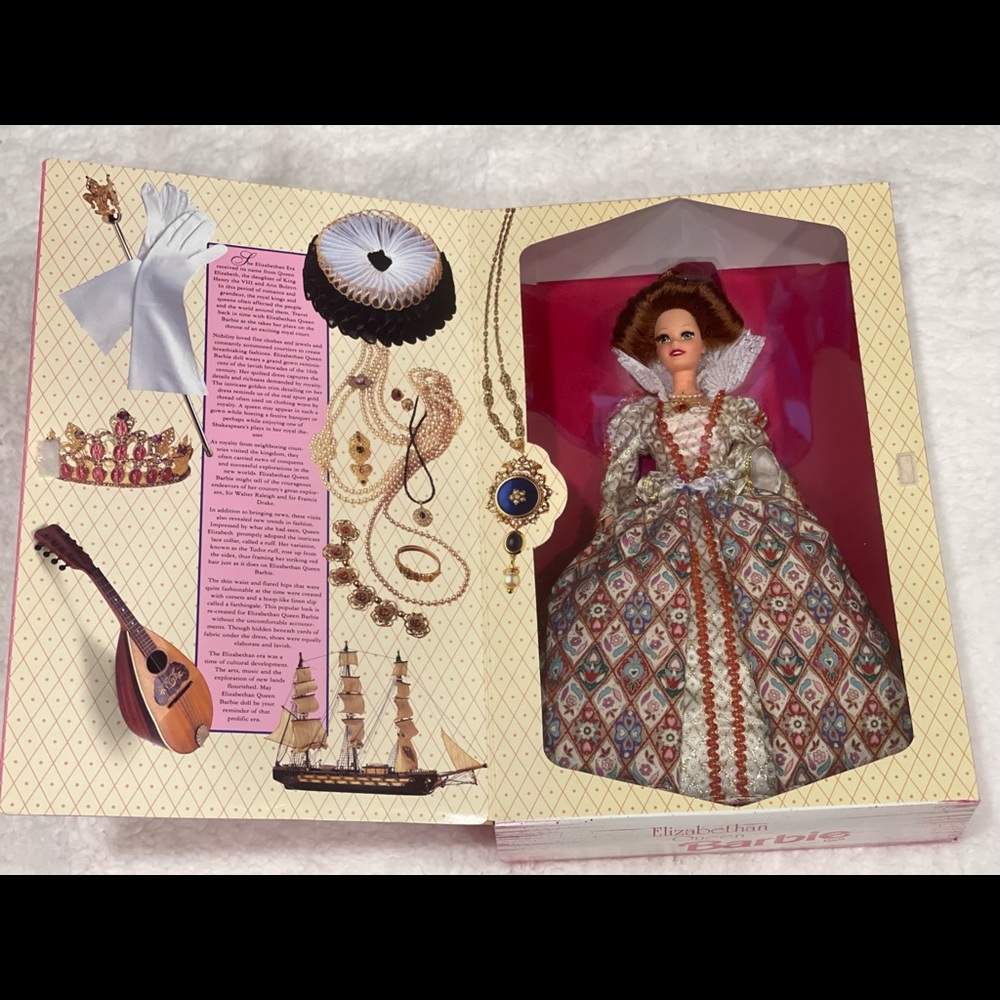 Elizabethan Queen Barbie, Great Eras Collection, Vol. 6 Special Edition, 1994